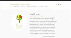 Desktop Screenshot of foodedproject.com